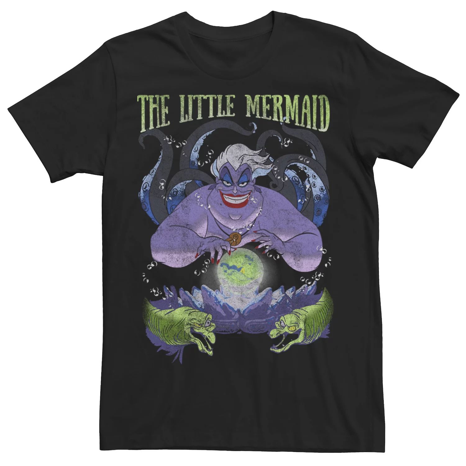 

Мужская футболка с хрустальным шаром Disney The Little Mermaid Evil Ursula