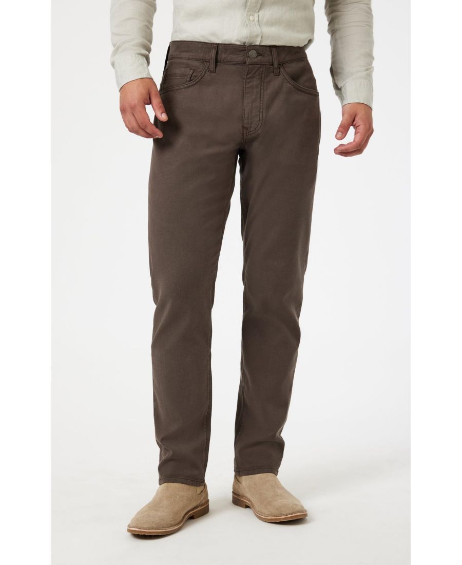 

Мужские брюки Mavi Marcus Slim Straight Leg из ткани Oak Luxe Twill Mavi Jeans, Oak brown