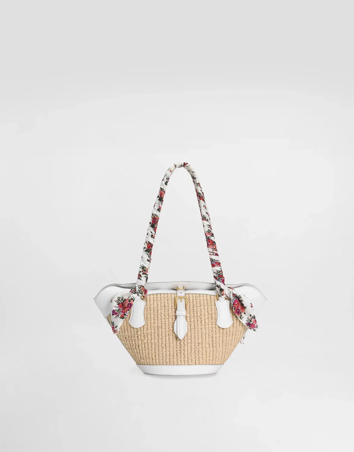Сумка "Коффа Капри" из рафии DOLCE & GABBANA, мультицвет