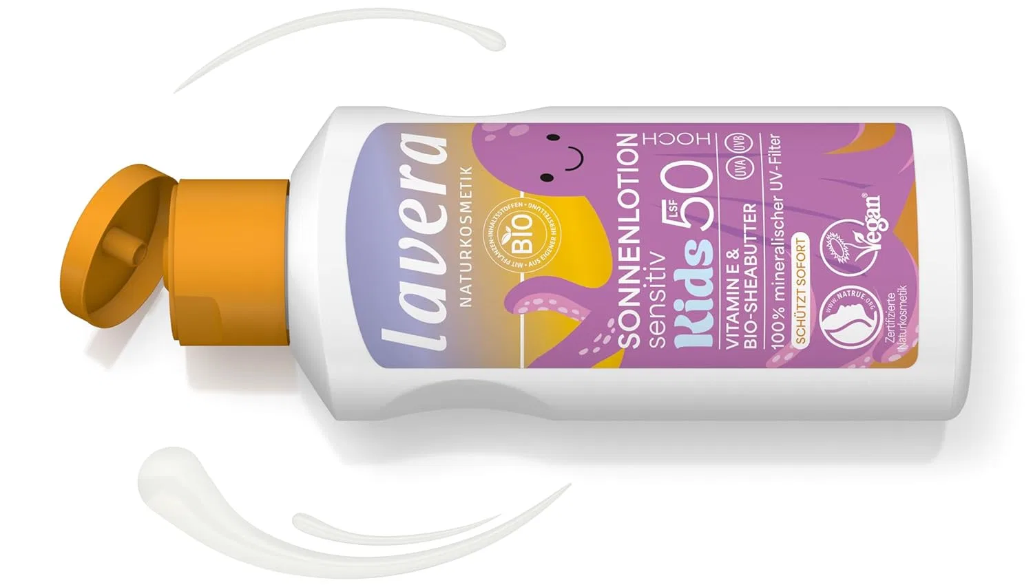 Детский солнцезащитный лосьон «Sensitive Kids Sun Lotion SPF 50» от lavera Lavera — фото 2