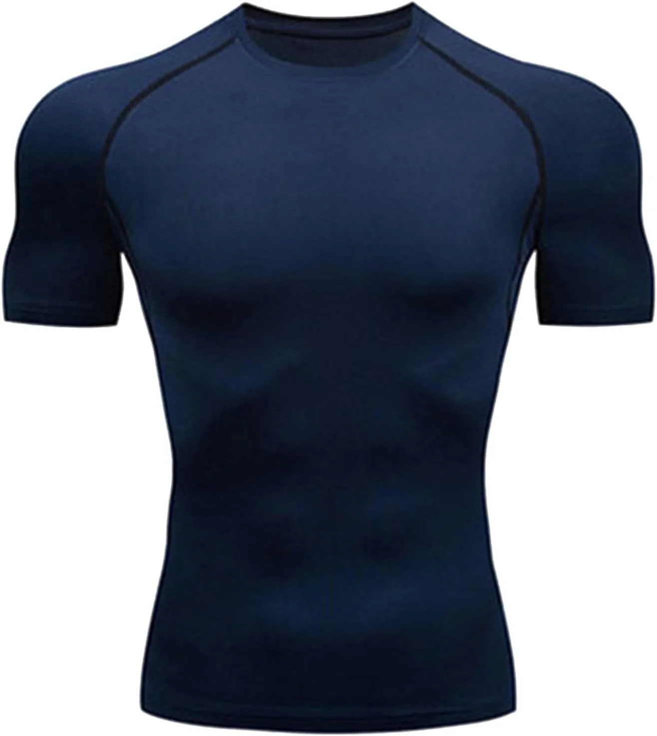 

Мужская компрессионная футболка Stretch Slim Fit с коротким рукавом