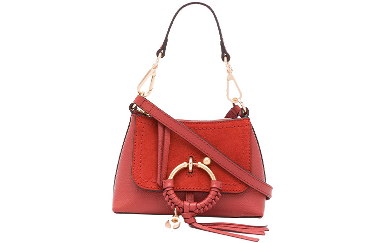 

See By Chloe JOAN Сумка из коровьей кожи, кроссбоди, через плечо, женская, красная