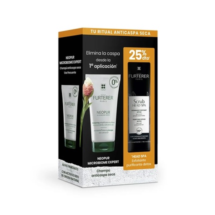 

Набор средств Rene Neopur Anti-Dry Dandruff Ritual — 2 шт., 150 мл Rene Furterer