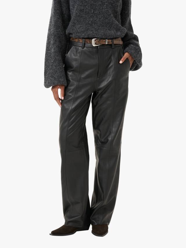 

Кожаные брюки Luciana Gestuz, Black