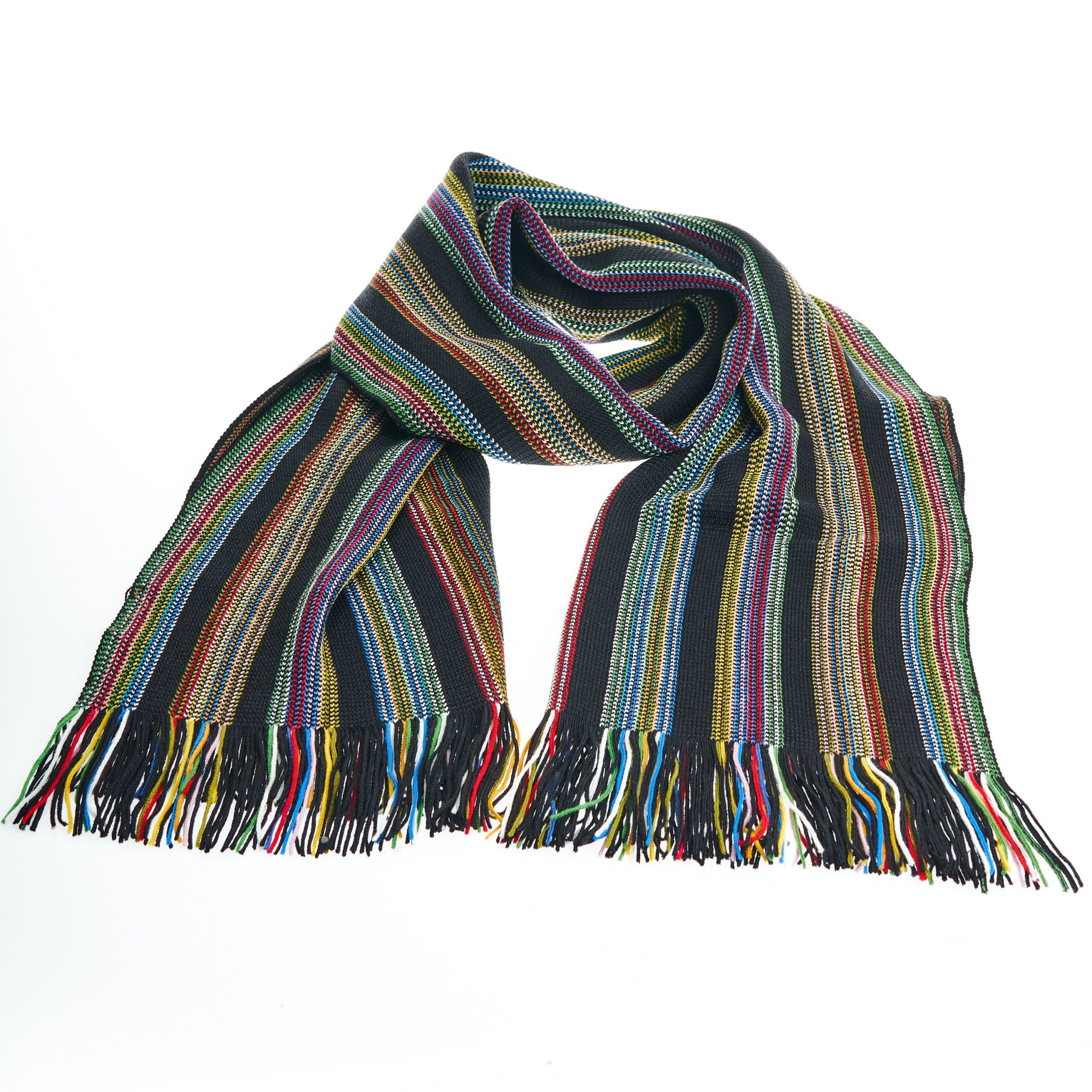 

Многоцветный шерстяной мужской шарф Missoni