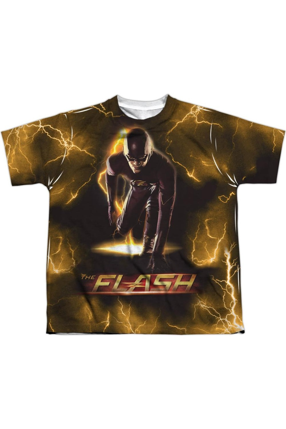 

Футболка Flash Bolt с коротким рукавом для детей Gildan, белый
