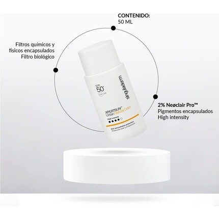 Singuladerm XPERTSUN Urban Natural Color Высокоинтенсивный солнцезащитный крем для лица SPF 50+ 50 мл — фото 3