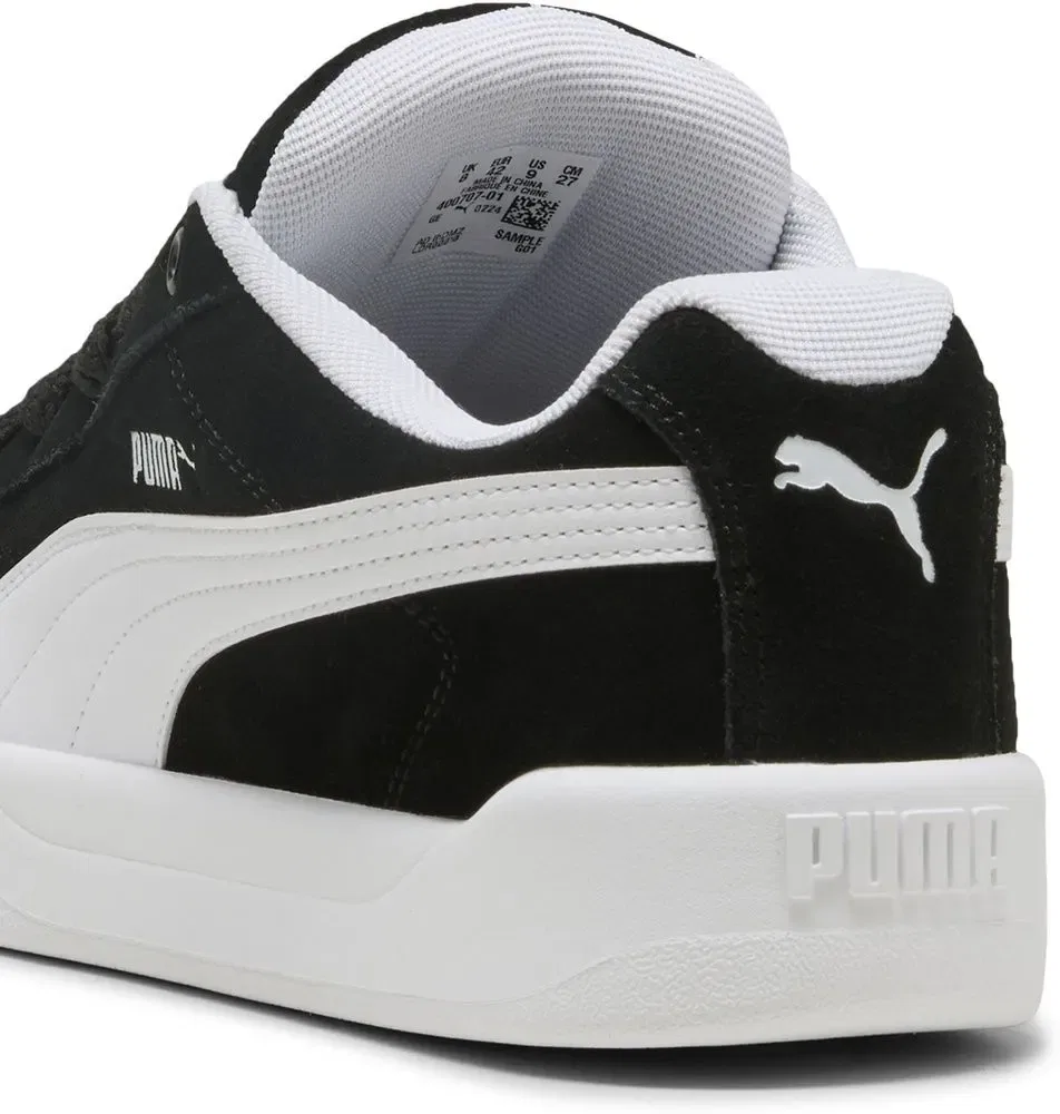 Кроссовки низкие из замши Puma, черный — фото 2