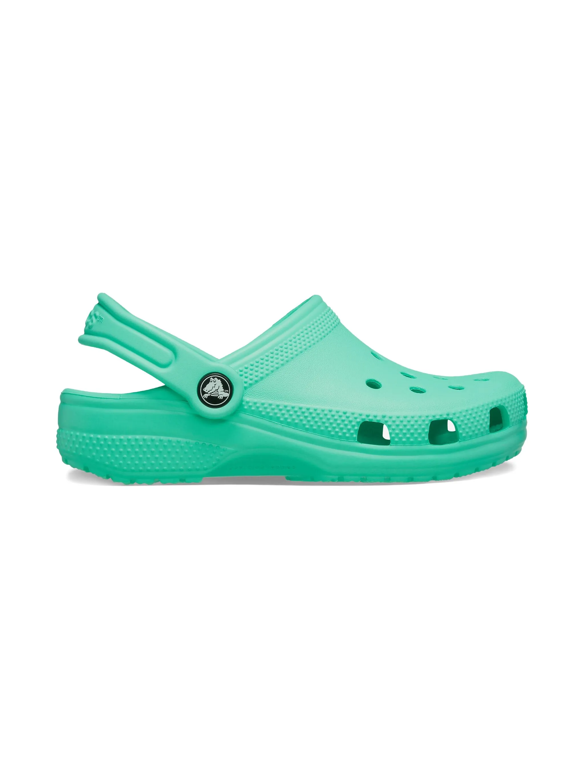 

Клоги с регулируемыми ремешками Crocs Kids, зеленый