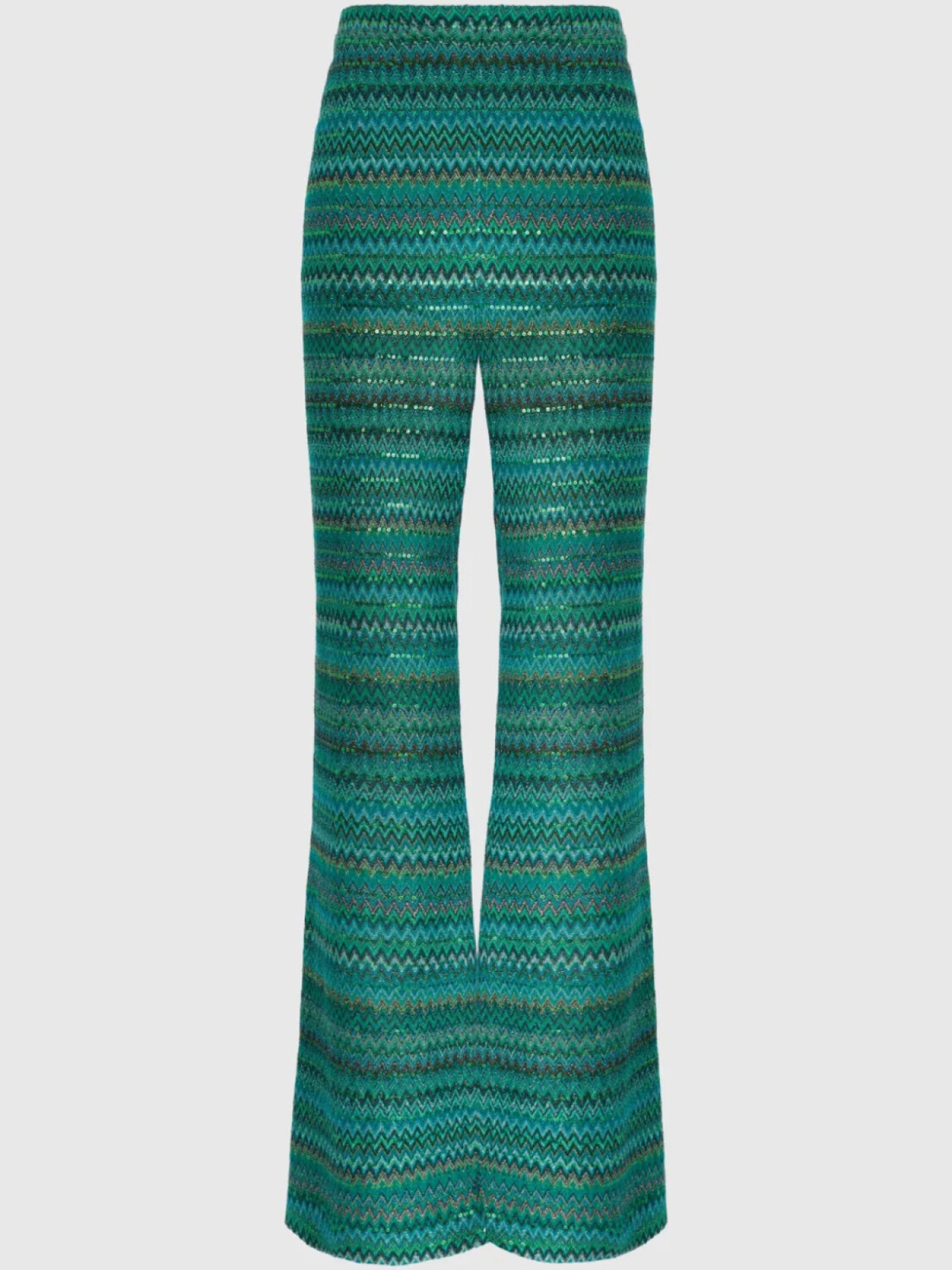 

Брюки клеш Missoni Zigzag, зеленый