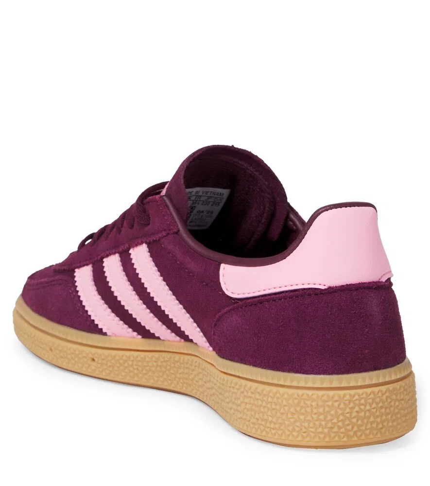 Кроссовки Handball Spezial Adidas Originals Kids, бургунди — фото 2