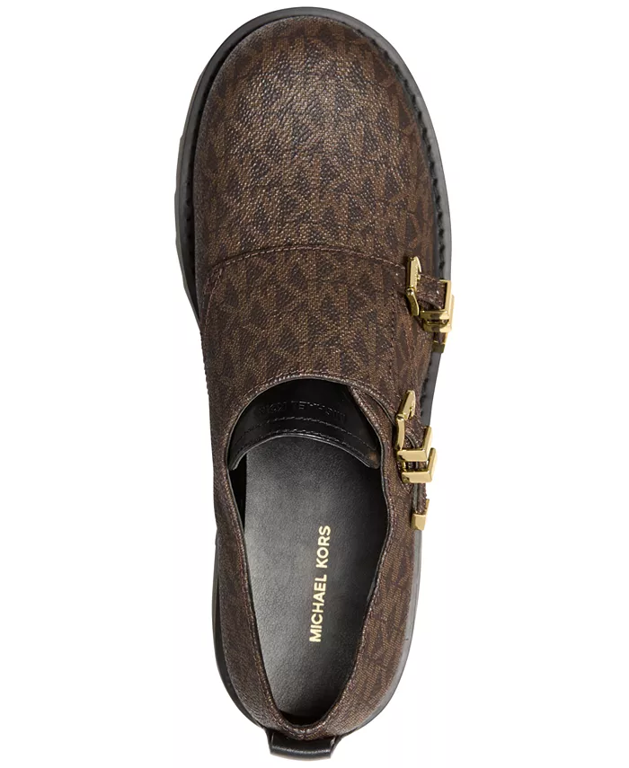 Женские лоферы Darrington Michael Kors, коричневый — фото 3