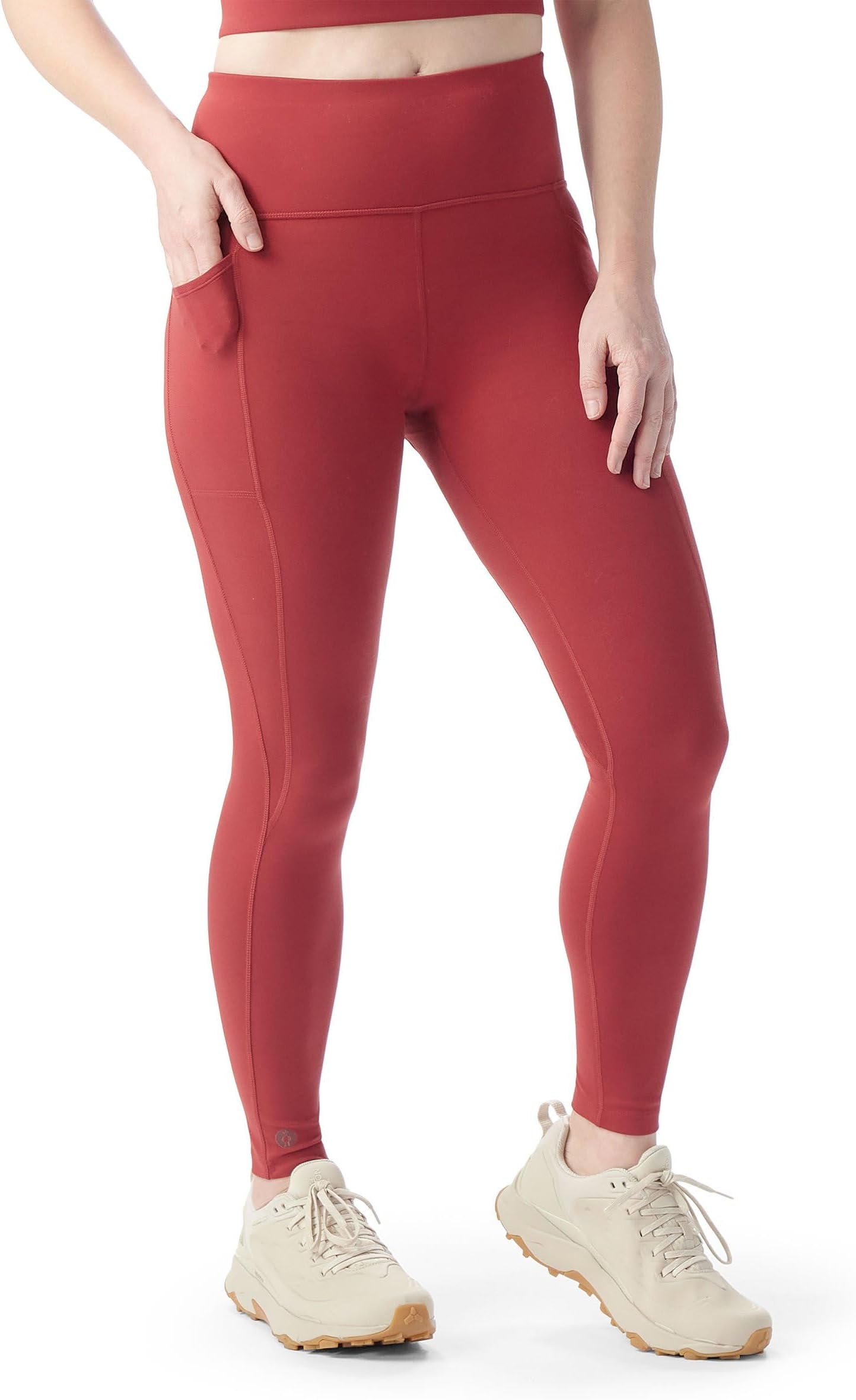

Брюки Smartwool Active Leggings, цвет Currant