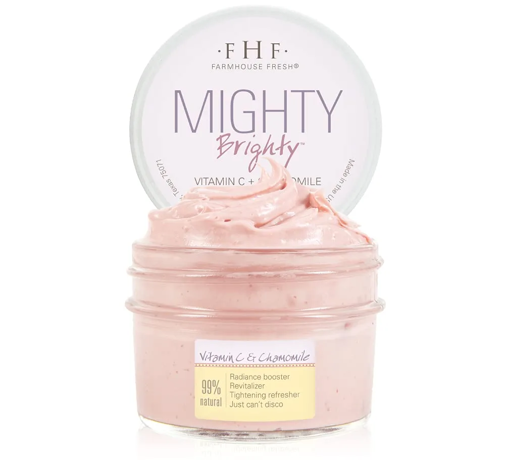 Маска для лица Farmhouse Fresh — Осветляющая Mighty Brighty с витамином С и ромашкой, . ( .), orange, 95 г