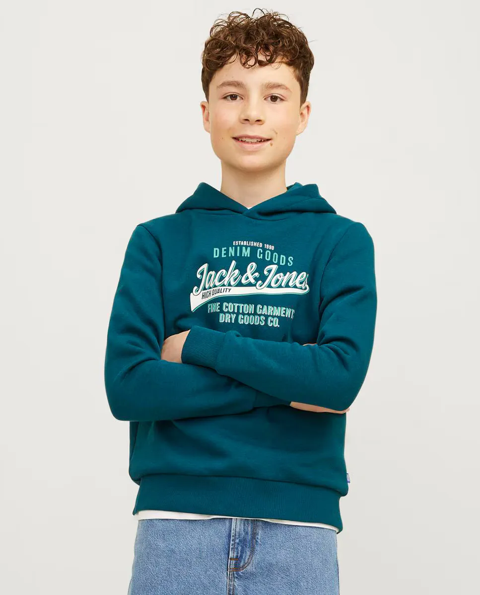 

Толстовка для мальчика Jack & Jones, бирюзовый
