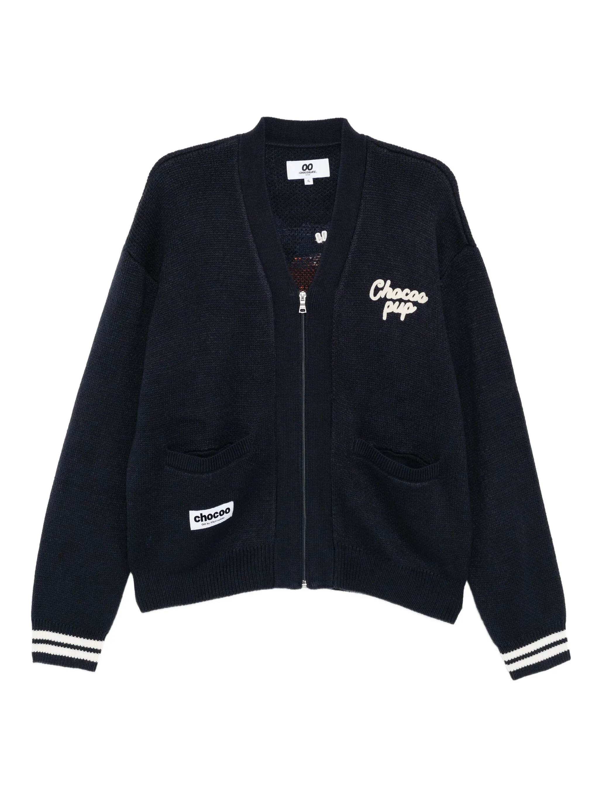 

Кардиган вязки интарсия Chocoolate, синий