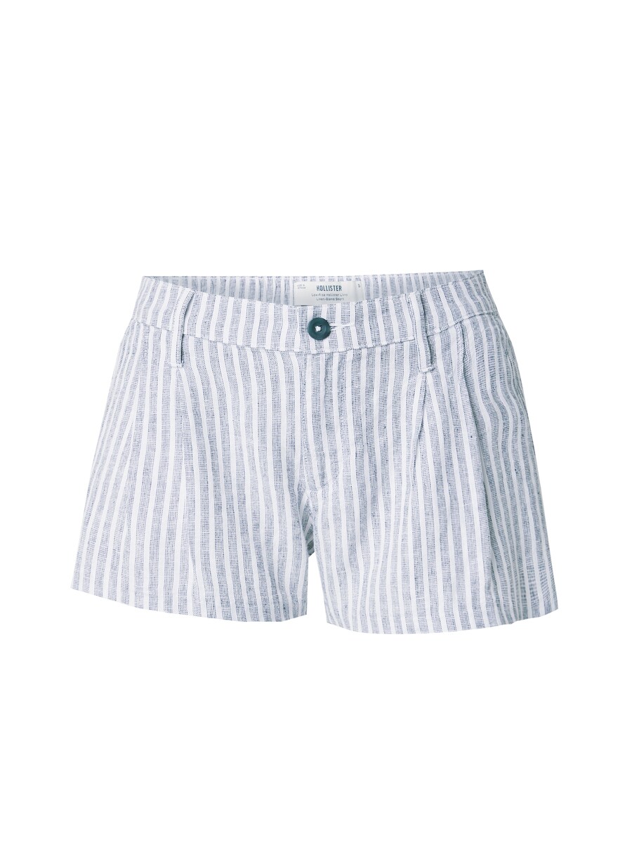 

Обычные брюки со складками спереди HOLLISTER LIVVY, темно-синий