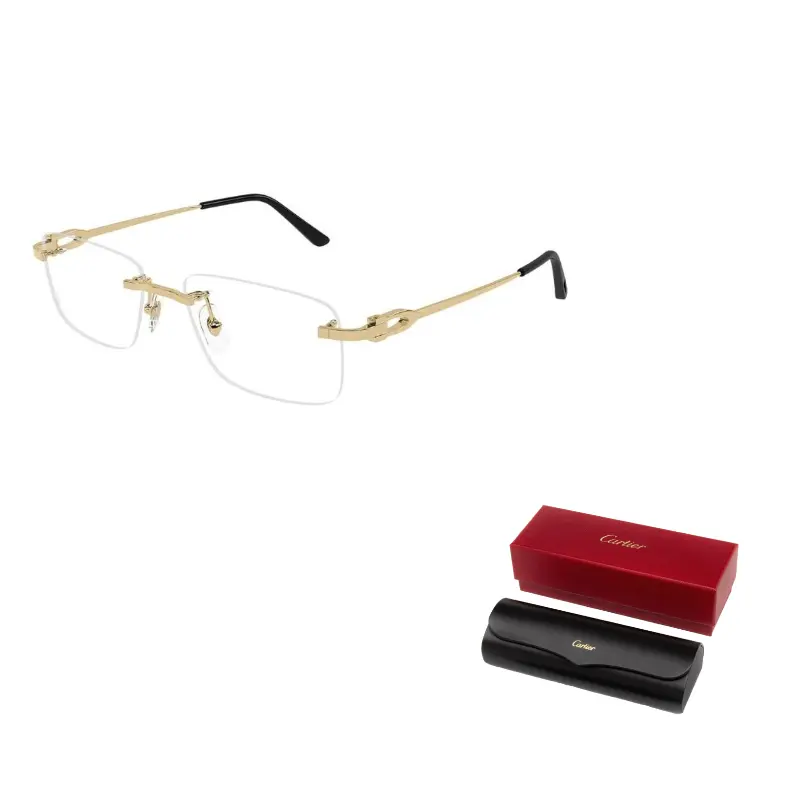 

Оправы без ободка Cartier, золотой