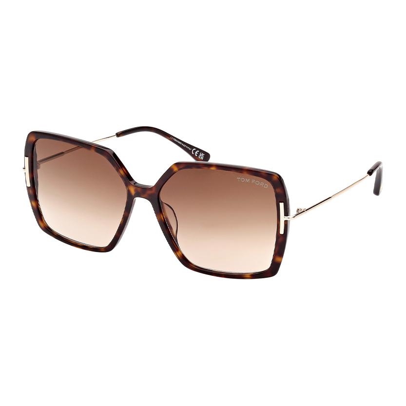 

TOM FORD Очки солнцезащитные квадратные оверсайз, Tortoiseshell