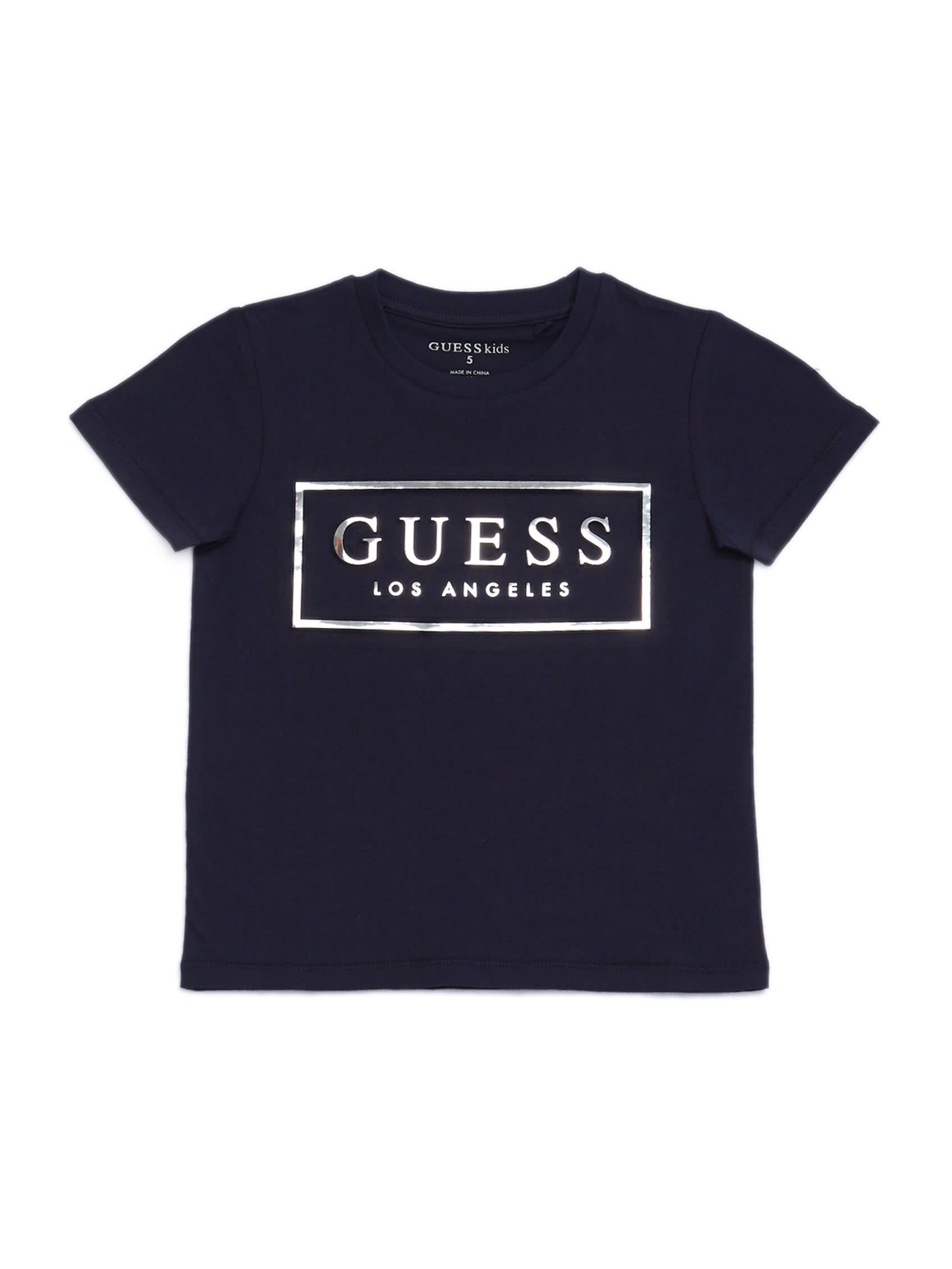 

Футболка с тисненым логотипом Colt (2-6) Guess Factory, цвет nocturnal navy