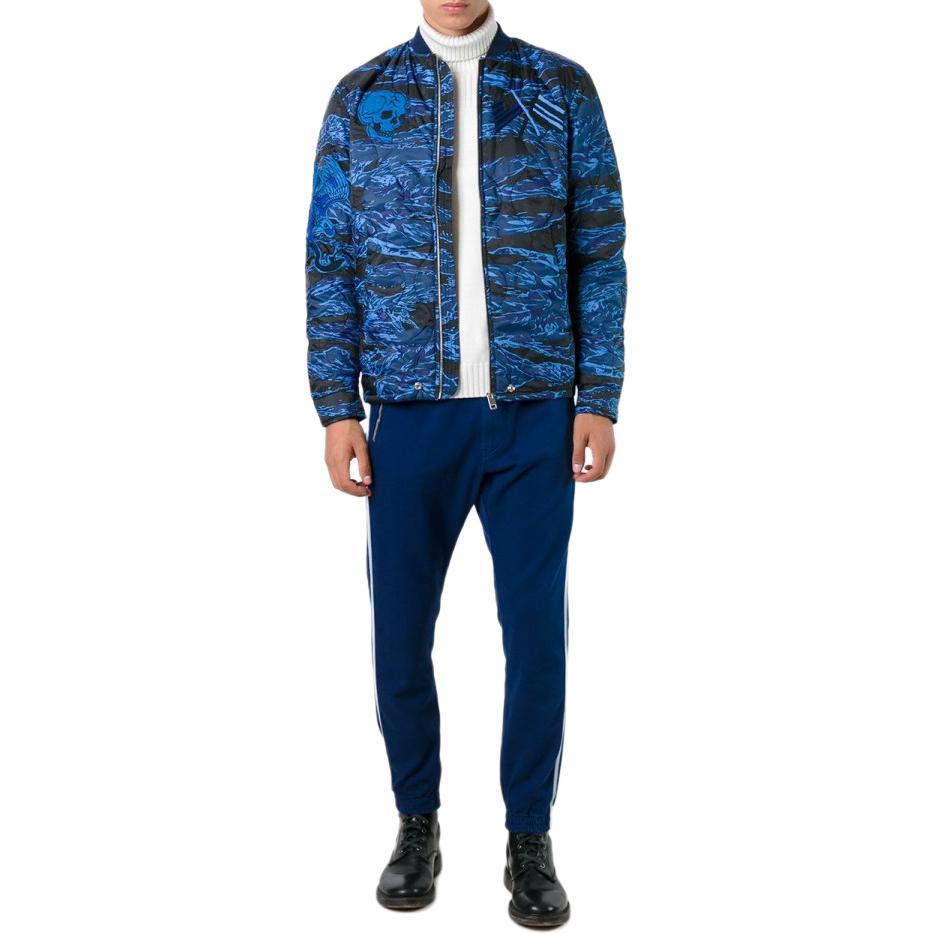 

DIESEL Пуховик мужской синий, Blue
