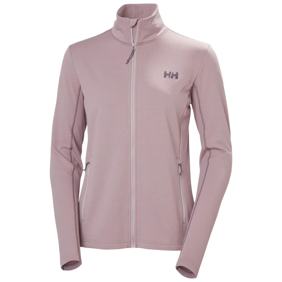 

Флисовая толстовка на молнии HELLY HANSEN, фиолетовый clay/676 фиолетовый clay