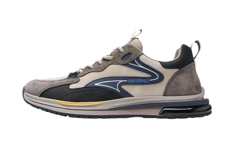 

Кроссовки мужские Lifestyle Shoes Men Low-Top Fairwhale, серый