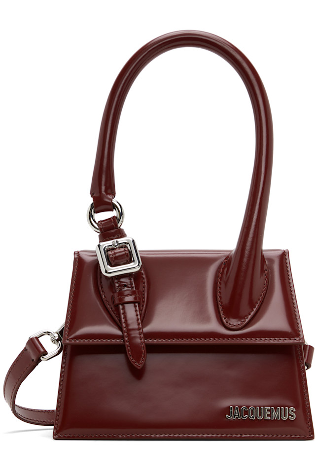 

Сумка «Чикито» среднего размера с пряжкой Jacquemus, Burgundy