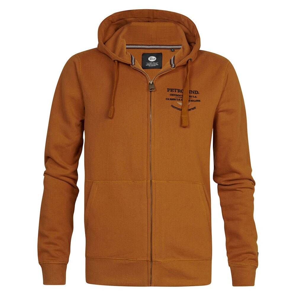 

Толстовка Petrol Industries 303 Full Zip, коричневый