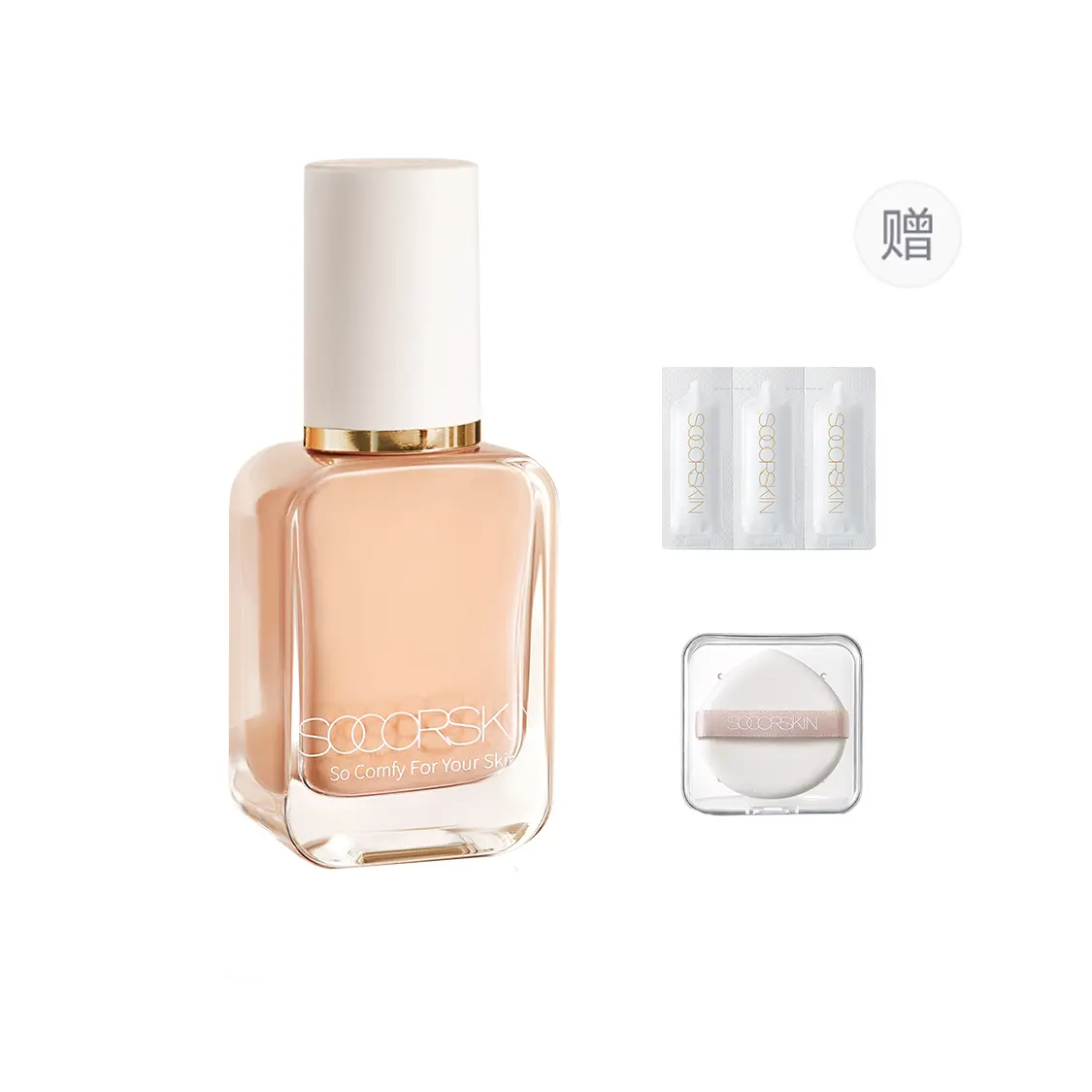 

SOCORSKIN Туманное облако пастельно-розовый крем Natural для длительного увлажнения и осветления тона кожи 30мл