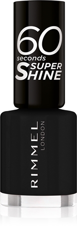 

Лак для ногтей Rimmel 60 Seconds Super Shine, 900 Black 8 ml