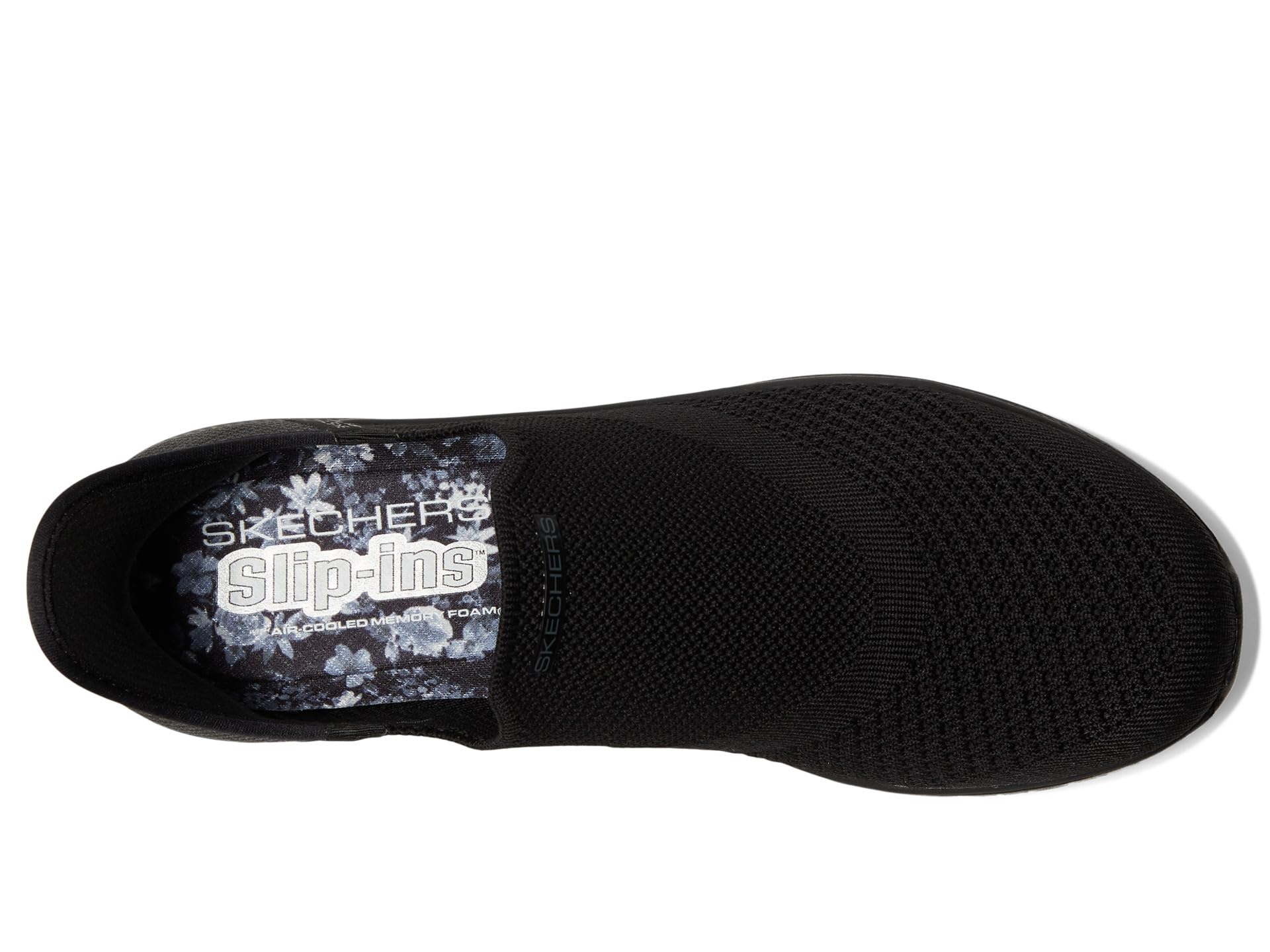 Кроссовки SKECHERS Virtue Sleek Hands Free Slip-Ins, черный — фото 2