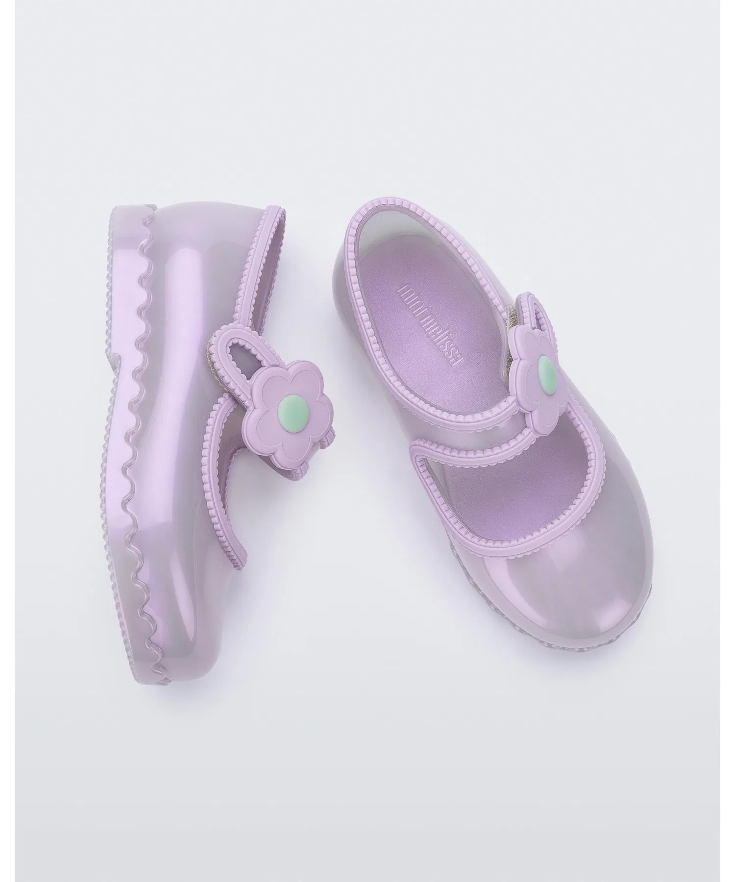 Детские балетки Melissa Hip Ballerina фиолетовые