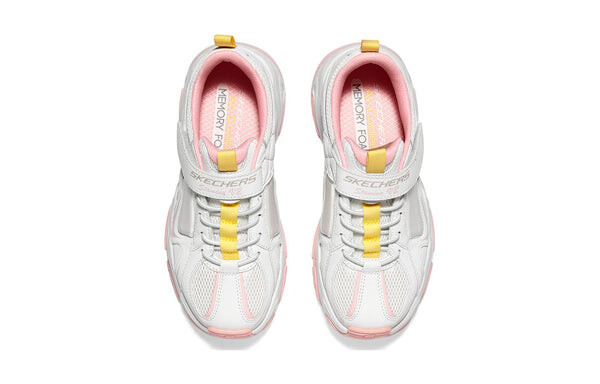 Кроссовки stamina v2 'white pink' Skechers, белый — фото 4