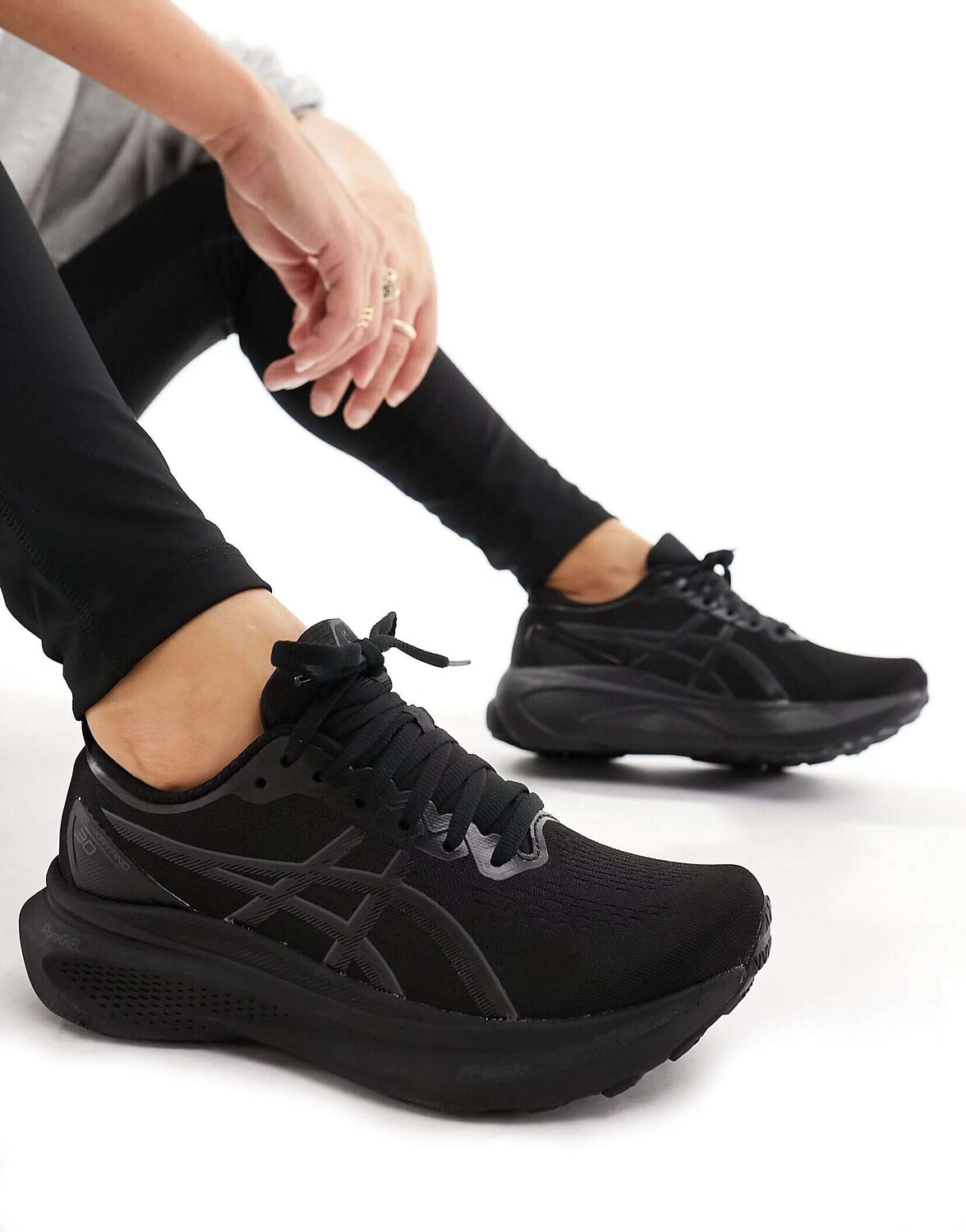 

Черные кроссовки для бега Asics Gel-Kayano 30, Черный, Черные кроссовки для бега Asics Gel-Kayano 30