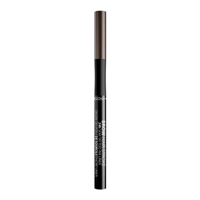 

Карандаш для бровей с волосками Gosh, цвет 003 dark brown, 1 мл