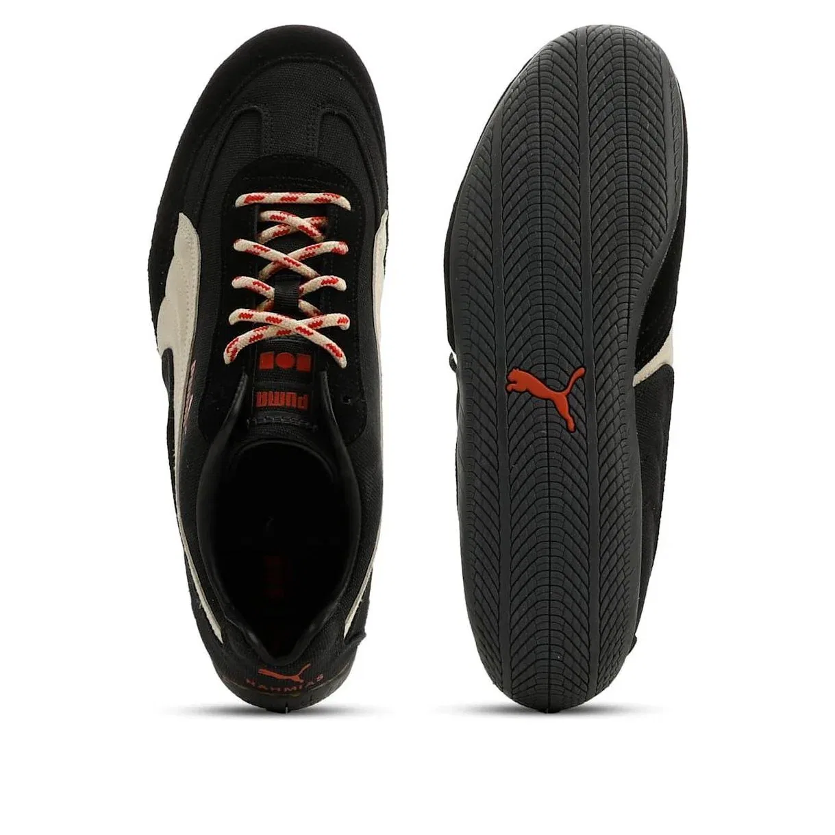 Кроссовки PUMA x NAHMIAS Speedcat 'PUMA Black Canvas Candy Apple' 407189-02, черный — фото 3
