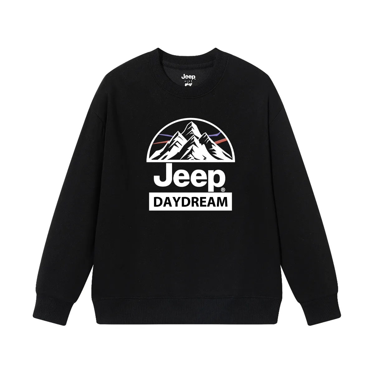 Толстовка с круглым вырезом для школьников Jeep, Coffee — фото 3