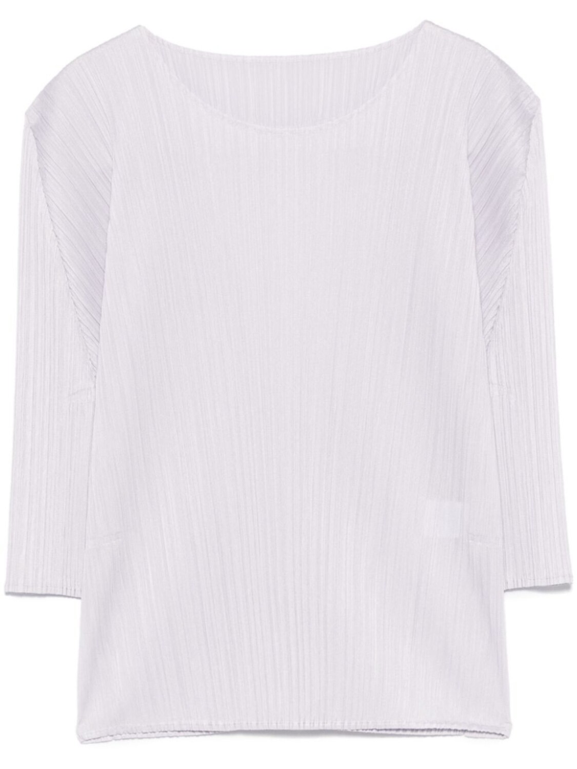 

Pleats Please Issey Miyake плиссированная футболка, серый