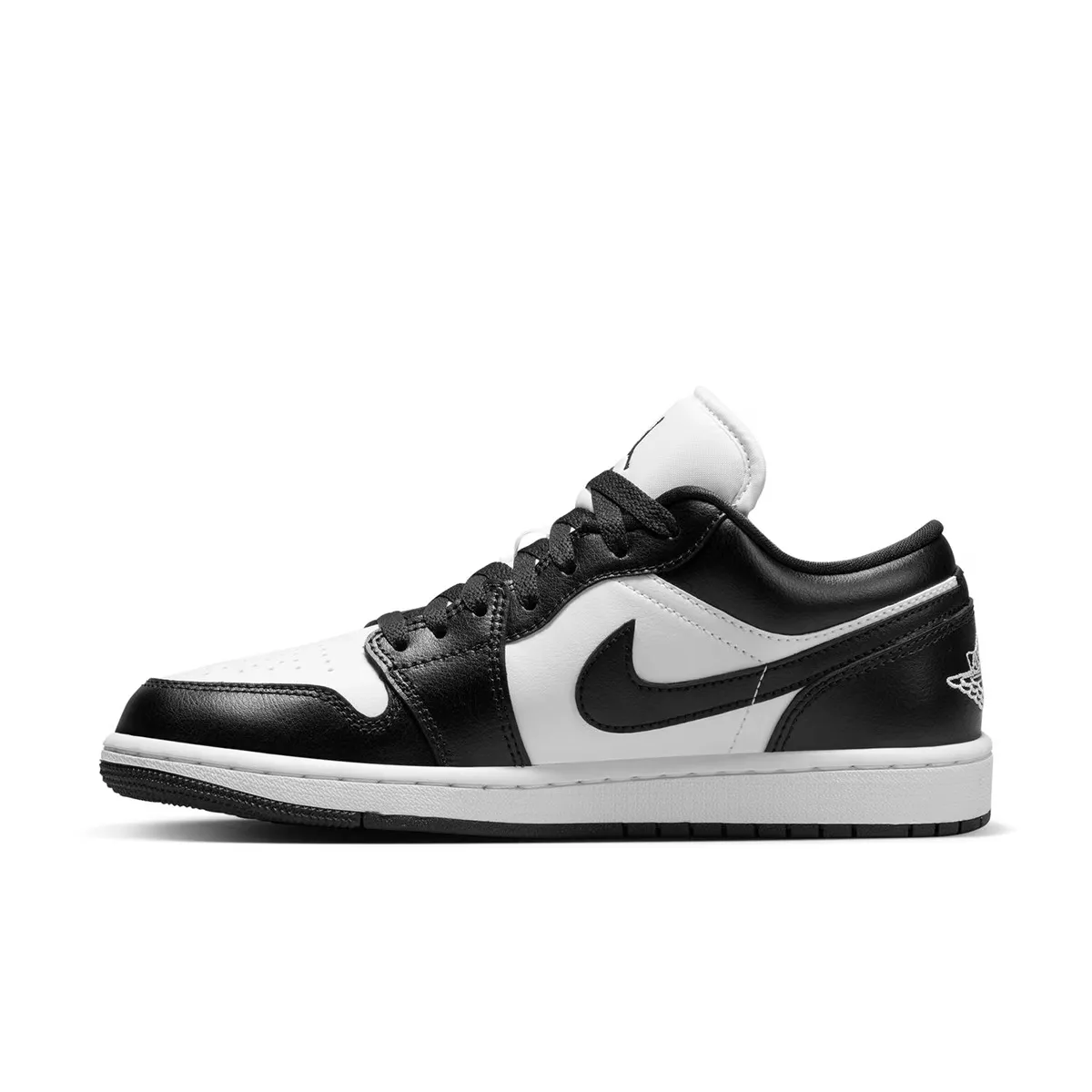 Женские баскетбольные кроссовки Air Jordan 1 Low Jordan, черный/белый — фото 4