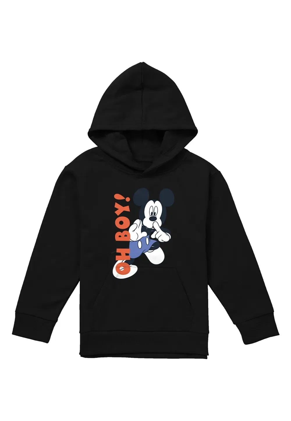 Детская худи Mickey Mouse Oh Boy! Disney, черный