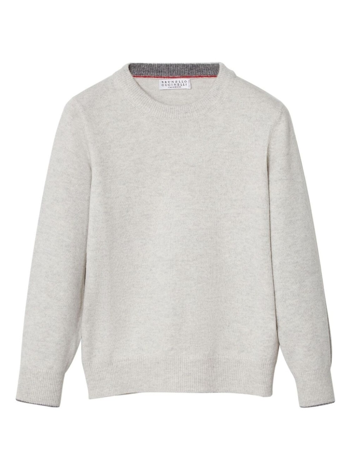 

Brunello Cucinelli Kids кашемировый свитер, серый
