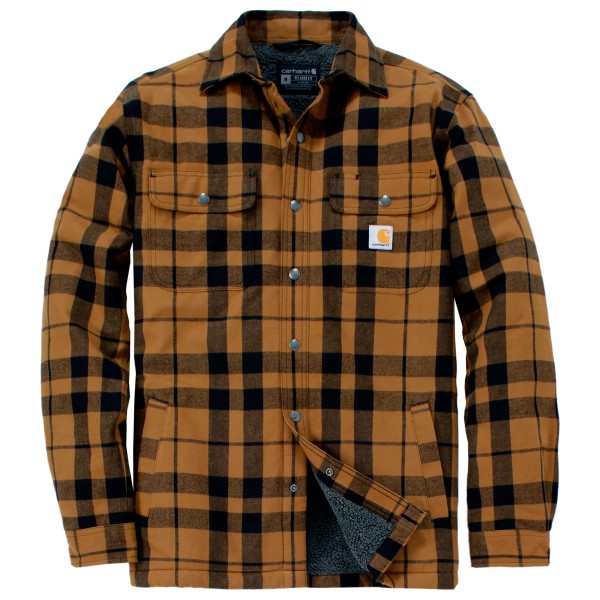 

Куртка-Рубашка на фланелевой подкладке из шерпы - куртка для отдыха Carhartt, коричневый