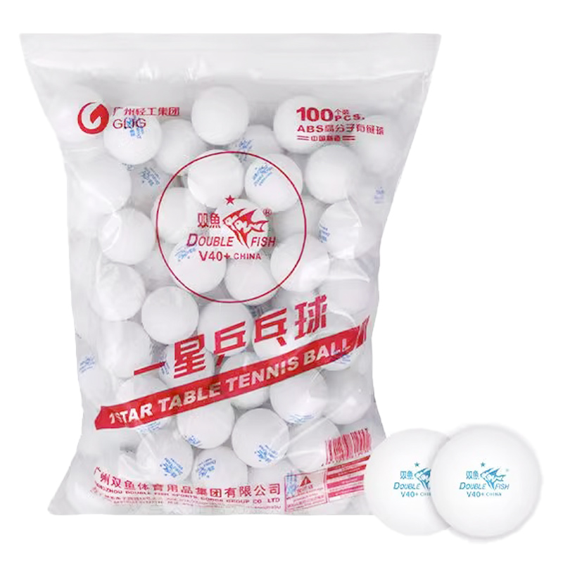 

Настольный теннис DOUBLEFISH V40+ для зала и улицы DOUBLE FISH, [double fish 40+recommendation match ball]