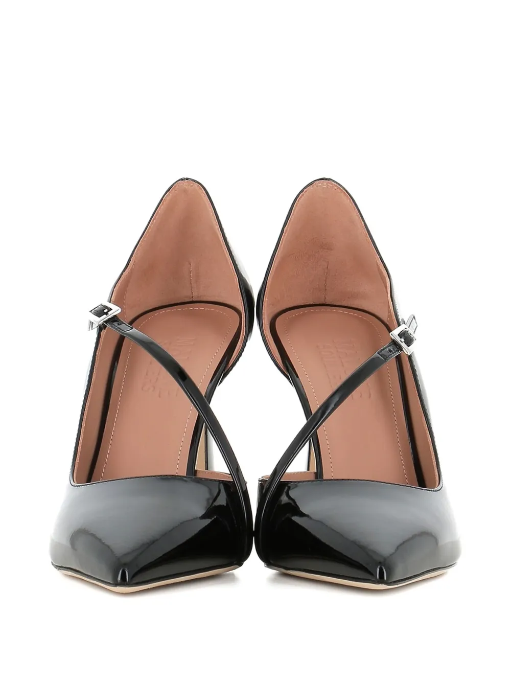 Лакированные туфли с ремешками Malone Souliers, черный — фото 4