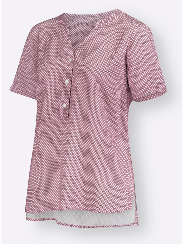 

Блузка без застежки с принтом гортензии и ягод WITT WEIDEN