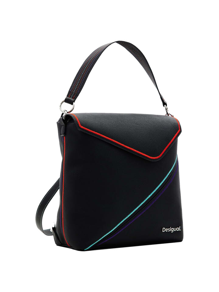 

Рюкзак Desigual Cleo Black Jersey 27 cm, черный