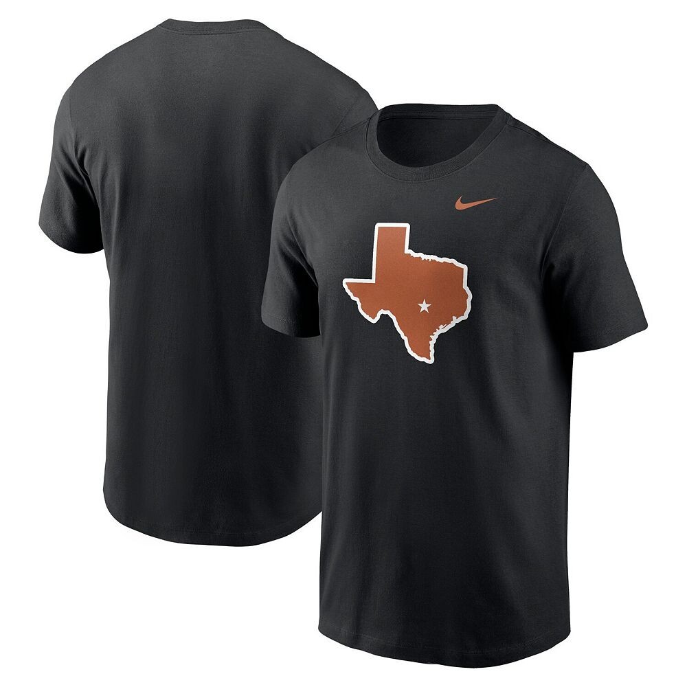 Мужская черная футболка с альтернативным логотипом Nike Texas Longhorns Primetime Evergreen, цвет Tex Black