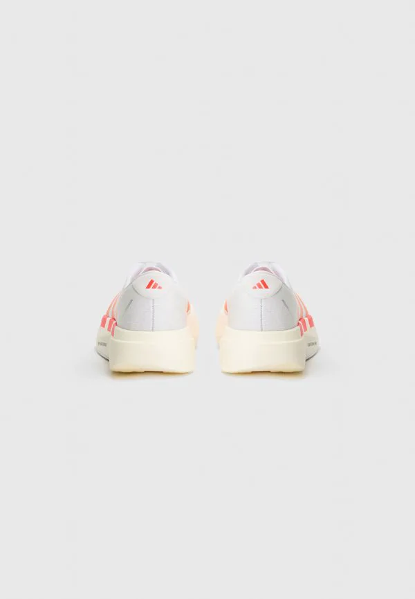 Кроссовки adizero evo унисекс Adidas Performance, White/Pure Orange/Lucid Red — фото 3