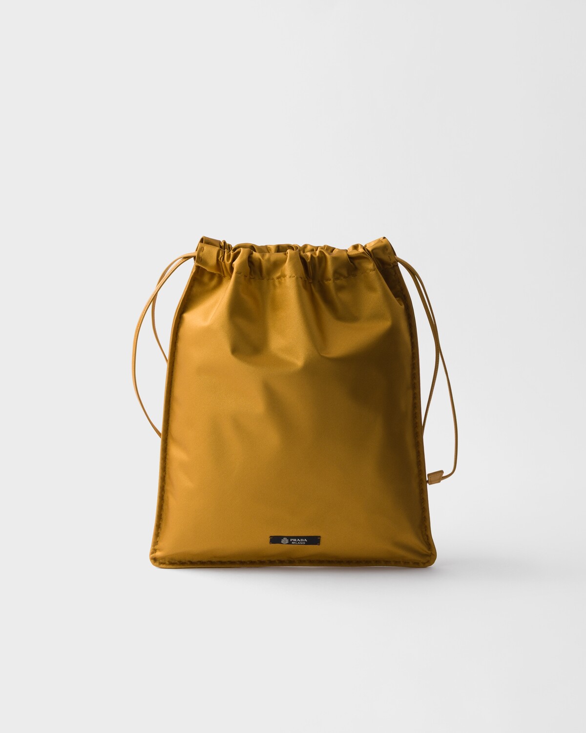 

Шелковый кисет Prada Wish из ткани "дюшес", оранжевый